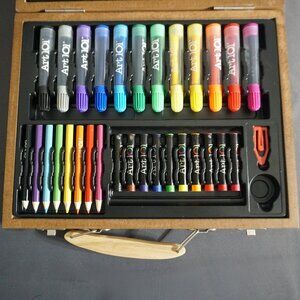Art 101 crayon, markers, pencils, water color paint with brush like new